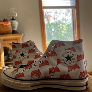 High-Top Converse Batman DC Comics 80 Year Anniversary Edition.